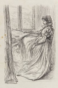 Ilustracja do <em>Poranku przed masakrą św. Bartłomieja</em> autorstwa James Abbott McNeill Whistler