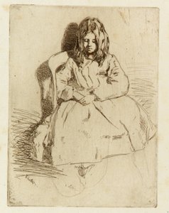 Annie, siedząca autorstwa James Abbott McNeill Whistler