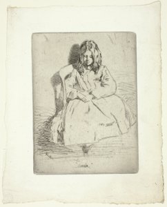 Annie, siedząca autorstwa James McNeill Whistler