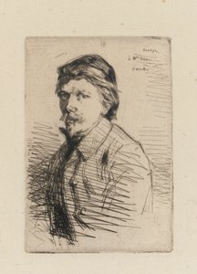 Auguste Delatre autorstwa James Abbott McNeill Whistler