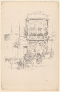 Tył Teatru Gaiety autorstwa James Abbott McNeill Whistler
