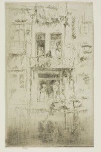 Balkon, Amsterdam autorstwa James Abbott McNeill Whistler