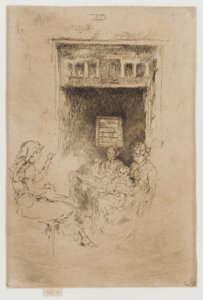 Koraliki policzkowe autorstwa James Abbott McNeill Whistler