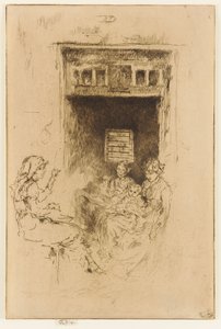 Koraliki policzkowe autorstwa James Abbott McNeill Whistler