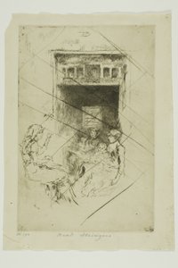 Koraliki policzkowe autorstwa James Abbott McNeill Whistler