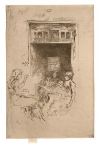 Nawlekacze koralików autorstwa James McNeill Whistler