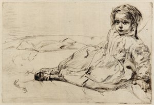 Bibi Valentin autorstwa James Abbott McNeill Whistler