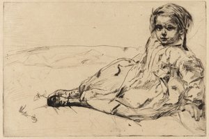Bibi Valentin autorstwa James Abbott McNeill Whistler