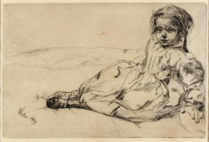 Bibi Valentine autorstwa James McNeill Whistler