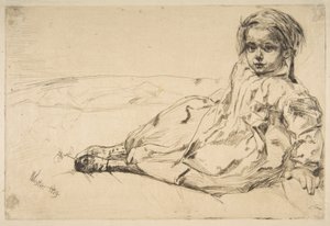 Bibi Valentin autorstwa James McNeill Whistler