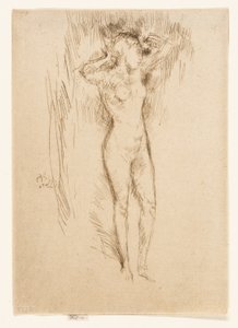 Wiązanie włosów autorstwa James Abbott McNeill Whistler