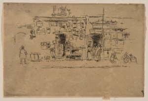 Klatki dla ptaków, Chelsea autorstwa James Abbott McNeill Whistler