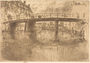 Most, Amsterdam autorstwa James McNeill Whistler