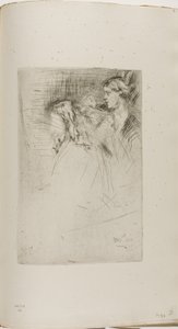 Szczotkowanie włosów autorstwa James Abbott McNeill Whistler