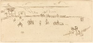 Brykający koń autorstwa James Abbott McNeill Whistler