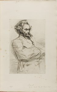 CL Drouet, Rzeźbiarz autorstwa James Abbott McNeill Whistler
