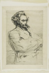 C. L. Drouet, rzeźbiarz autorstwa James McNeill Whistler