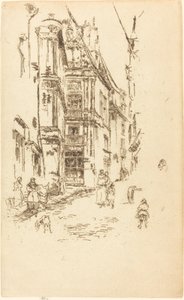 Kancelaria, Loches autorstwa James Abbott McNeill Whistler