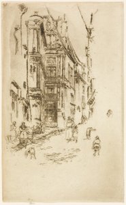 Kancelaria, Loches autorstwa James Abbott McNeill Whistler