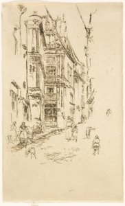 Kancelaria, Loches autorstwa James McNeill Whistler