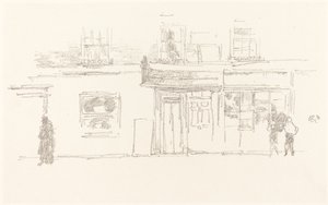 Sklepy Chelsea autorstwa James Abbott McNeill Whistler