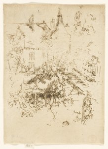 Zamek Touraine autorstwa James Abbott McNeill Whistler
