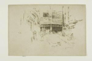 Giełda Ubrań, Houndsditch, nr 1 autorstwa James Abbott McNeill Whistler