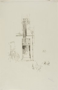 Koguty i Kury, Hôtel Colbert autorstwa James McNeill Whistler