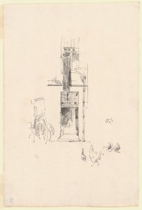 Koguty i Kury, Hôtel Colbert autorstwa James McNeill Whistler