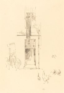 Koguty i Kury, Hôtel Colbert autorstwa James Abbott McNeill Whistler