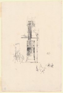 Koguty i Kury, Hôtel Colbert autorstwa James Abbott McNeill Whistler