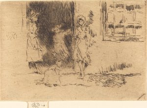 Drzwi domku autorstwa James Abbott McNeill Whistler