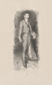 Hrabia Robert de Montesquiou, nr 2 autorstwa James Abbott McNeill Whistler