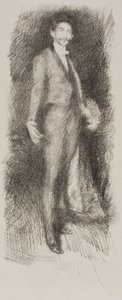 Hrabia Robert de Montesquiou, nr 2 autorstwa James Abbott McNeill Whistler