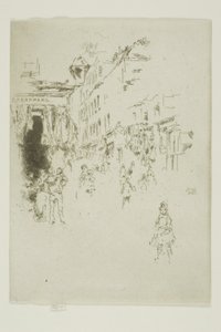 Cutler Street, Houndsditch autorstwa James Abbott McNeill Whistler