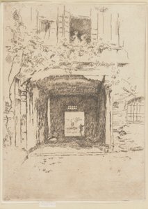 Drzwi i winorośl autorstwa James Abbott McNeill Whistler