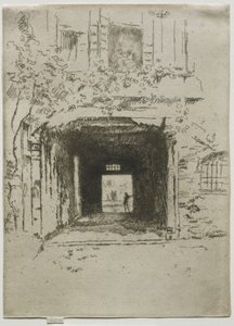 Przysłup i winorośl autorstwa James McNeill Whistler