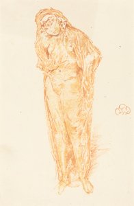 Verhüllte Figur, stehend