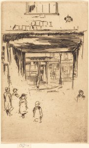 Drury Lane autorstwa James McNeill Whistler