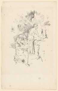 Ojciec i syn autorstwa James Abbott McNeill Whistler