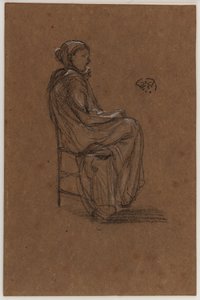 Kobieca postać siedząca autorstwa James Abbott McNeill Whistler