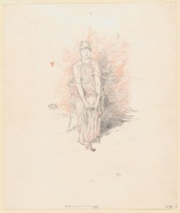 Badanie postaci w kolorach autorstwa James Abbott McNeill Whistler