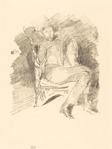 Światło ognia: Joseph Pennell, nr 1 autorstwa James Abbott McNeill Whistler