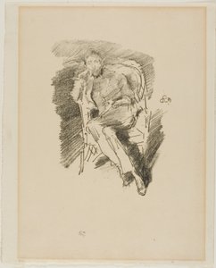 Światło ognia: Joseph Pennell, nr 2 autorstwa James Abbott McNeill Whistler