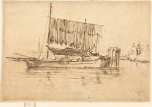 Łódź rybacka autorstwa James McNeill Whistler