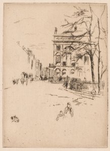 Plac Fitzroya autorstwa James Abbott McNeill Whistler