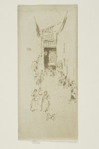 Pasaż Fleur-de-lys autorstwa James Abbott McNeill Whistler