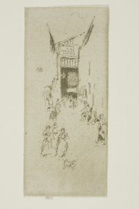 Pasaż Fleur-de-lys autorstwa James Abbott McNeill Whistler
