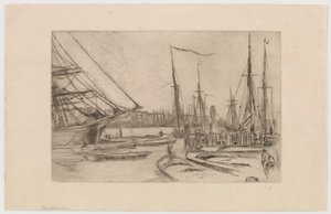Z Billingsgate autorstwa James Abbott McNeill Whistler