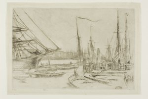 Z Billingsgate autorstwa James Abbott McNeill Whistler